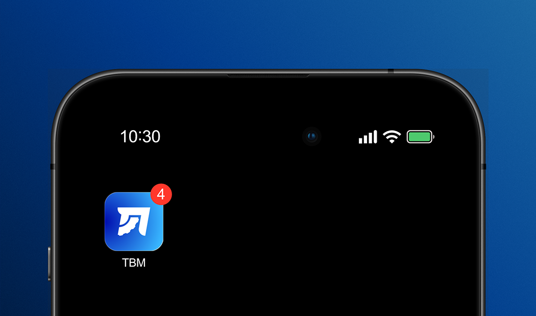 TBM — App design